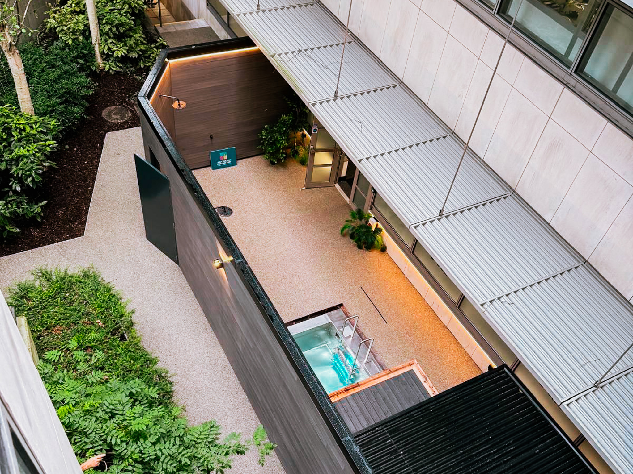 Three State External Sauna - West Pier Business Park